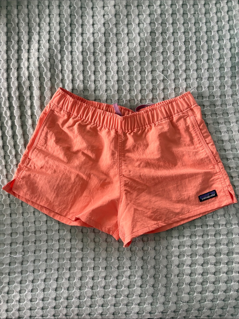 Patagonia Women's Athletic Shorts in Coral Pink